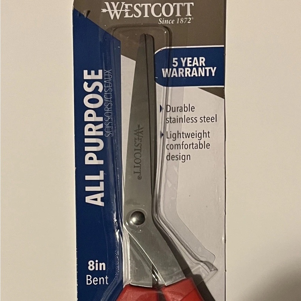 Red All-Purpose Scissors - Picture 3 of 3